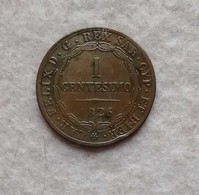 Carlo Felice 1 Cent. 1826T - Italian Piedmont-Sardinia-Savoie