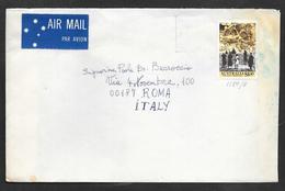 1990 AUSTRALIA HOBART TO ROMA - Storia Postale