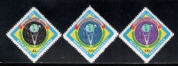 Dominican Republic 1968 Mi# 905-907 ** MNH - World Meteorological Day / Space - Amérique Du Nord