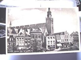 Nederland Holland Pays Bas Gouda Met Markt En St Janskerk - Gouda