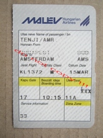 MALEV / Hungarian Airlines / Budapest - Amsterdam - Tickets