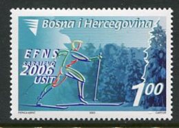 BOSNIA & HERCEGOVINA (Sarajevo) 2003 Nordic Skiing Championship MNH / **.  Michel 295 - Bosnia And Herzegovina