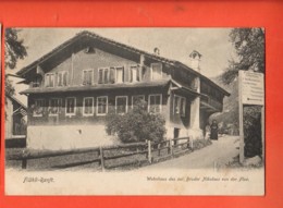 ZAG-34 SELTEN FLÜELI-RANFT  SACHSELN Wohnhaus Nicolas Von Der Flue  Gelaufen 1913 - Sachseln