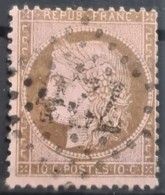 FRANCE 1873 - Canceled - YT 58 - 10c - 1871-1875 Cérès