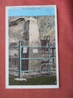 Boundary Monument Where 3 States & 2 Countries Meet Near    El Paso  Texas > El Paso  Ref 4058 - El Paso