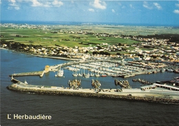 ¤¤   -   ILE De NOIRMOUTIER   -  L'HERBAUDIERE   -  Vue Aérienne Du Port    -  ¤¤ - Ile De Noirmoutier