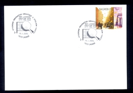 CROATIA 2005 - Envelope With Commemorative Cancel For TABLE TENNIS Championship - Tischtennis