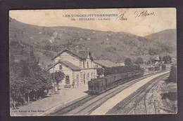 CPA Vosges 88 Bussang écrite La Gare Train Chemin De Fer - Bussang