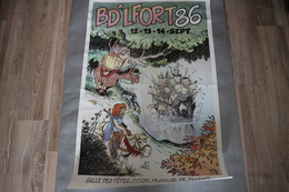 1 Affiche BD  BD'LFORT  (LUGUY) - Afiches & Offsets