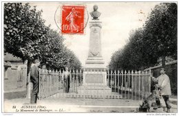 60 OISE Le Monument De Boulenger à AUNEUIL - Auneuil