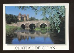 Culan (18) : Le Chateau Et Le Pont Romain Sur L'Amon - Culan