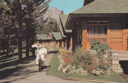 Jasper Park Lodge - Room Service - Hotel Bicycle - Canadian Rockies - Unused - 2 Scans - Jasper