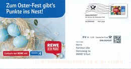 BRD / Bund Köln Dialogpost Allemagne DV 04 0,30 Euro FRW 2020 Äpfel REWE Ostern Ostereier - Cartas & Documentos