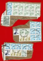1977 - 33 Timbres Sur Fragment - Série "Le Travail National" - Used Stamps
