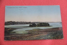 Canada Nova Scotia Yarmouth N.S. From Milton Heights 1906 + Ship To Maine USA - Yarmouth