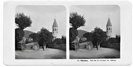 Stereo Postcard Thun Thoune From Neue Photographische Gesellscaft A G Steglitz-Berlin 1906 - Thun