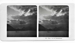 Stereo Postcard Thun Thoune From Neue Photographische Gesellscaft A G Steglitz-Berlin 1906 - Thun