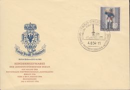 Berlin Mi Nr.120 Nationale Postwertzeichen-Ausstellung - Amtlicher FDC - 1948-1970