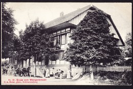 1912 AK Gruss Aus Wangenbrückli (Wangenbrüggli) Nach Bordeaux. Stempel Thörishaus - Wangen An Der Aare