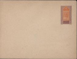 Enveloppe Entier Neuf Mais Fermé AOF Haut Sénégal Niger Targui 15ct Orange Et Grenat Style YT 23 - Unused Stamps