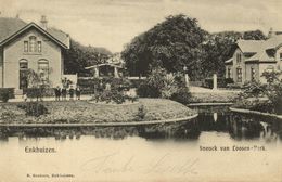 Nederland, ENKHUIZEN, Snouck Van Loosen-Park (1899) Ansichtkaart - Enkhuizen