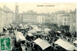 N°8588 -cpa Issoire -le Marché- - Marchés