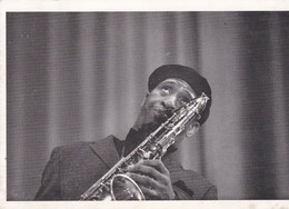 Cpm 10x15 . SONNY ROLLINS Paris Jazz Festival 1965  Photo Guy LE QUERREC - Música Y Músicos