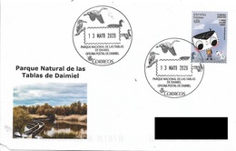 SPAIN. POSTMARK NATURAL PARK TABLAS DE DAIMIEL. 2020 - Andere & Zonder Classificatie