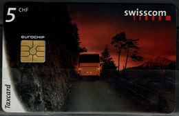 SCHWITZ 1998 PHONECARD BUS USED VF!! - Swaziland