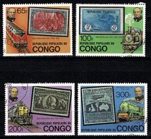 Congo 1978/1979 Yv 544/47 Rowland Hill -  Obl./used - Oblitérés