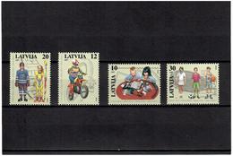 Latvia 1997 . Children Games '97. 4v: 10, 12, 20, 30.    Michel # 459-62 - Lettonia