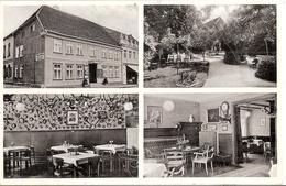 SCHWAAN Mecklenburg Hotel Restaurant Erbgroßherzog 9.11.1937 Gelaufen TOP-Erhaltung - Buetzow