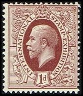 1912. Georg V INTERNATIONAL STAMP EXHIBITION. 1 D. () - JF360936 - Nuevos