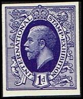 1912. Georg V INTERNATIONAL STAMP EXHIBITION. 1 D. IMPERFORATED. () - JF360950 - Nuevos