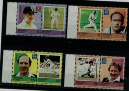 NUKULAELAE TUVALU 1985 CRICKET  MI No 9-16 MNH VF!! - Cricket