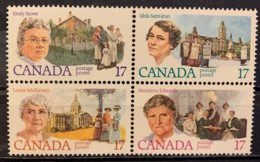 CANADA - MNH** - 1981 - # 882 A - Blocks & Sheetlets