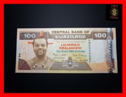 SWAZILAND 100 Emalangeni  19.4.2008 P. 34 *COMMEMORATIVE*  UNC - Swasiland