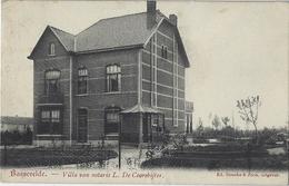 Bassenvelde.   -   Villa Van Notaris L. De Coorebijter.  -   Mooie Kaart  1907   Naar   Anvers - Assenede