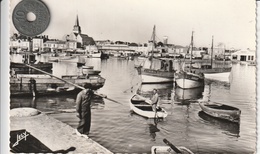 85 -Très Belle Carte Postale Semi Moderne De  SAINT GILLES SUR VIE  Le Port - Saint Gilles Croix De Vie