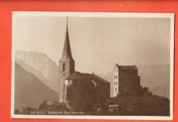 ZAH-10 Raron Rarogne Die Kirche  .  Chapallaz 4170 Nicht Gelaufen - Rarogne