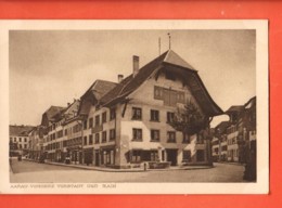 ZAH-14 Aarau Vordere Vorstadt Und Rain. Photoglob 823. Nicht Gelaufen - Aarau