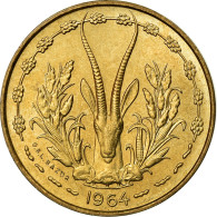 Monnaie, West African States, 10 Francs, 1964, Paris, SUP, Aluminum-Bronze, KM:1 - Ivoorkust