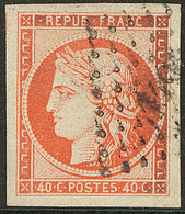 No 5a, Orange Vif, Jolie Pièce. - TB - 1849-1850 Ceres