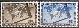 NATIONS-UNIS  NEW YORK                   N° 17/18                      NEUF* - Unused Stamps