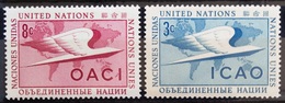 NATIONS-UNIS  NEW YORK                   N° 31/32                      NEUF* - Unused Stamps