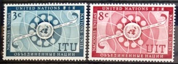 NATIONS-UNIS  NEW YORK                   N° 40/41                      NEUF* - Unused Stamps
