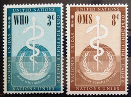 NATIONS-UNIS  NEW YORK                   N° 42/43                      NEUF** - Unused Stamps