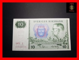 SWEDEN 10 Kronor 1971 P. 52 C  AU - Suède