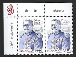 Monaco 2020 - Yv N° 3233 ** - 150ème Anniversaire Du Prince Louis II - Ungebraucht