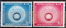 NATIONS-UNIS  NEW YORK                   N° 50/51                      NEUF* - Nuovi